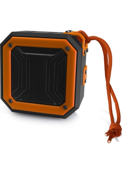 Mini Taşınabilir Bluetooth Hoparlör - Turuncu (Yurt Dışından)