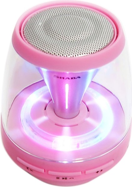 Mini Taşınabilir Bluetooth Hoparlör - Pembe (Yurt Dışından) fırsatları