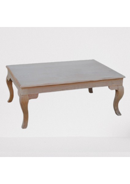 Orta Sehpa Lükens Aslan Model Kayın Torna Kulak Ayak ve Natüre Kaplama Ham Ürün Kutuda Sevk El Yapım