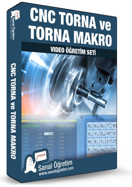 Cnc Torna ve Torna Makro Video Ders Eğitim Seti