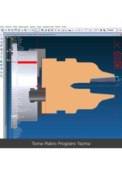 Cnc Torna ve Torna Makro Video Ders Eğitim Seti