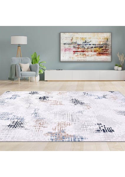 Çam Halı Crea Plus Cosmos 7632A Modern Desenli Makine Halısı