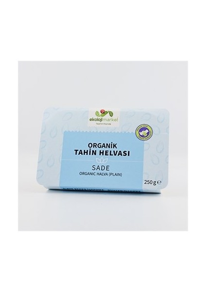 Organik Tahin Helvası Sade 250 gr