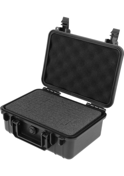 Çok Fonksiyonlu Takım Kutusu Su Geçirmez Seyahat Çantaları Depolama Konteyner Aracı 21.5CMX16.5CMX12.5CM Siyah (Yurt Dışından)