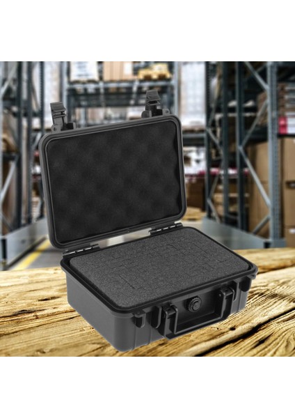 Çok Fonksiyonlu Takım Kutusu Su Geçirmez Seyahat Çantaları Depolama Konteyner Aracı 21.5CMX16.5CMX12.5CM Siyah (Yurt Dışından) modelleri