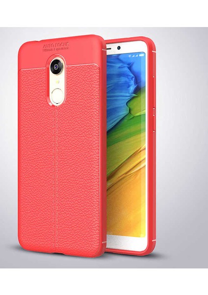Xiaomi Redmi 5 Plus Kılıf Deri Görünümlü Renk Atmayan Dayanaklı Silikon Kapak (Niss) fiyatları