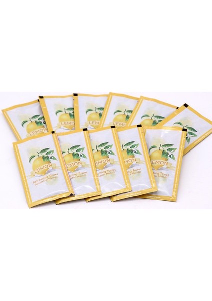Islak Mendil 6 x 12 500'lü Paket Lemon