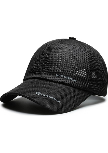 Peaked Cap Şapka Erkek Örgü Şapkalar Ilkbahar ve Sonbahar Güneşlik Yaz Güneş Koruyucu Beyzbol Şapkası Kadın Şapka (Yurt Dışından)