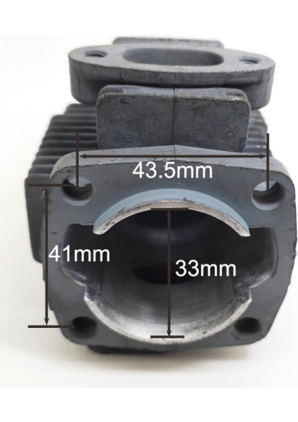 Benzinli Ilaçlama Silindir Piston Conta Set 33MM TF900/OS768/TU28 Ilaç Motoru Gömlek Piston