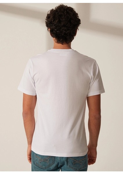 Csc M Lakeside Badge Ss Tee Erkek Kısa Kollu Tişört CS0232-100