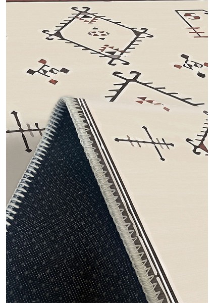 Makine Dokuması Pamuklu Dokuma ve Kaymaz Taban, Şönil , Yüksek Kalite, Uzun Ömürlü ,ince Yıkanabilir ,dekoratif Modern Oda Halısı,kilim