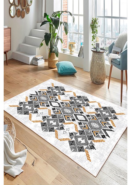 Makine Dokuması Pamuklu Dokuma ve Kaymaz Taban, Şönil , Yüksek Kalite, Uzun Ömürlü ,ince Yıkanabilir ,dekoratif Modern Oda Halısı,kilim