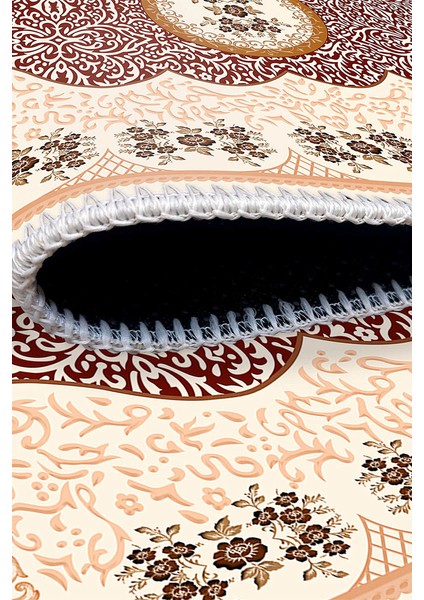 Makine Dokuması Pamuklu Dokuma ve Kaymaz Taban, Şönil , Yüksek Kalite, Uzun Ömürlü ,ince Yıkanabilir ,dekoratif Modern Oda Halısı,kilim