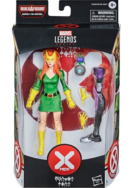 Marvel Legends X-Men - Jean Grey (Baf Tri-Sentinel) Aksiyon Figürü modelleri