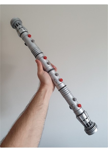 Darth Maul'un Işın Kılıcı Kabzası Star Wars (Standlı)