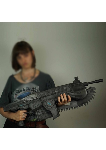 Turansoy Craft Gears Of War Lancer Gerçek Boy 80CM 1/1 Ölçek