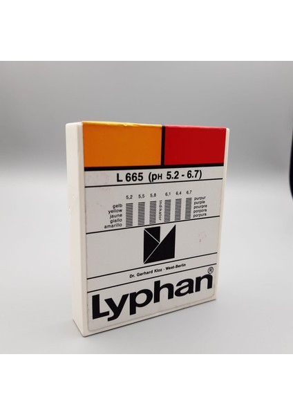Ph Kağıdı Lyphan 5,2 - 6,7