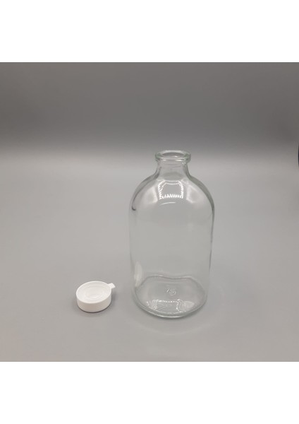 Şişe Flakon ( Penisilin ) 100 cc Kapaklı - 10 Adet