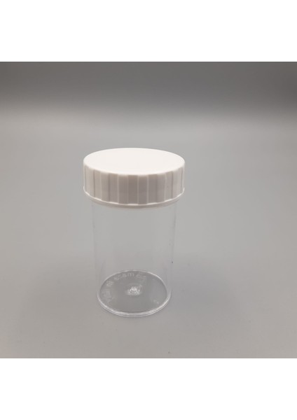 Numune Kabı 30 ml Plastik Ps - 50 Adet