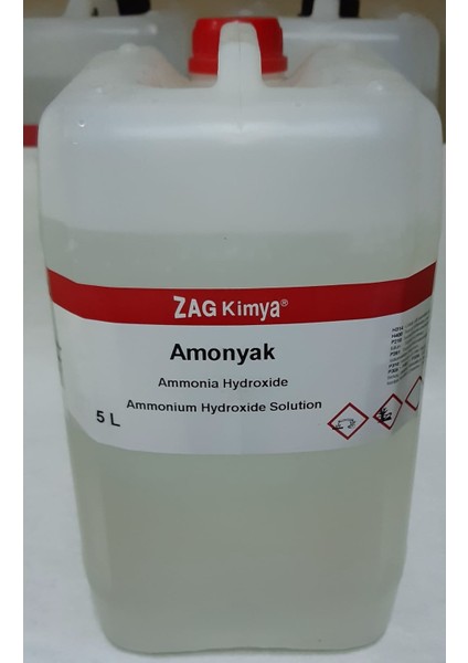 Amonyak (Amonyum Hidroksit %25) Chem Pure - 5 Lt
