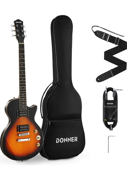 DLP-124S LP Elektro Gitar Paketi (Sunburst)