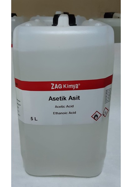 Asetik Asit %80 Endüstriyel - 5 Lt