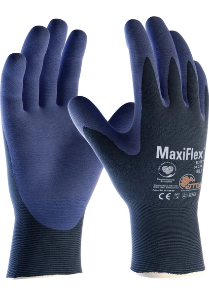 Maxiflex® Elite™ En Hassas Dokunmatik Ekran Uyumlu Cilt Dostu Iş Ediveni-34-274/7