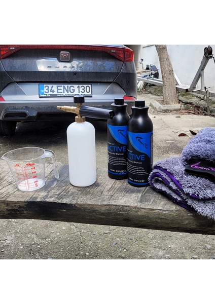Active Konsantre Oto Köpük Şampuanı – 1000 ml