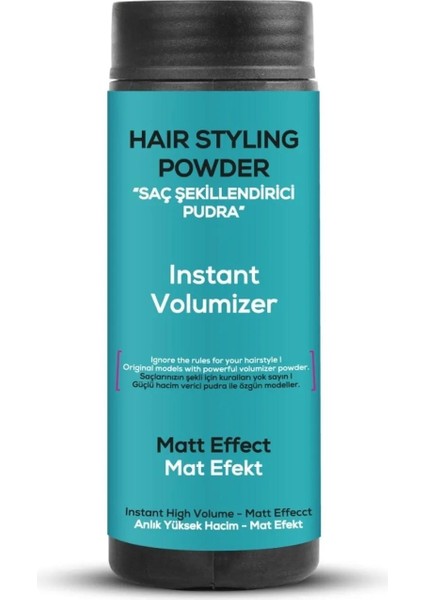 Saç Şekillendirici Pudra Toz Wax Matt Effect + Şekil Tarağı + Saç Spreyi 3'Lü Set fiyatları