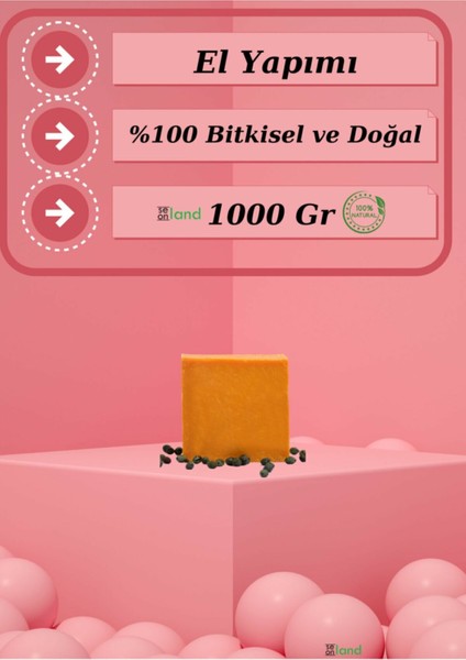 Doğal El Yapımı Özel Bıttım Sabunu 1 Kg - Yoğun Içerikli