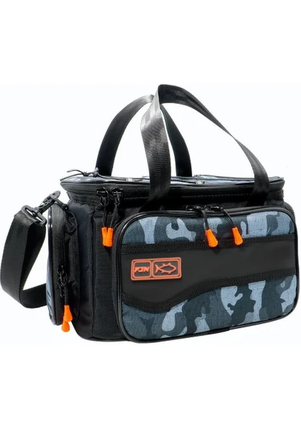 Black Camo Helper Bag - Balıkçı Çantası