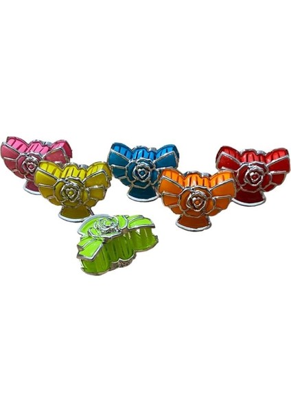 6 Adet Kıskaç Toka - Topuz Tokası 6'lı Set