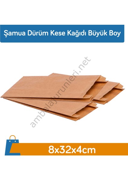 Şamua Dürüm Kese Kağıdı Büyük Boy 10KG