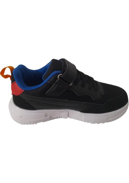 Bestof Siyah-Beyaz Cırtlı Çocuk Sneaker BEST526322 fırsatları