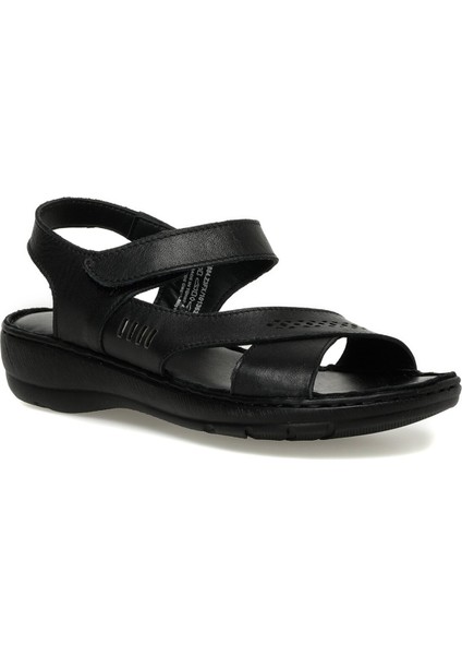 161884.Z3FX Siyah Kadın Comfort Sandalet