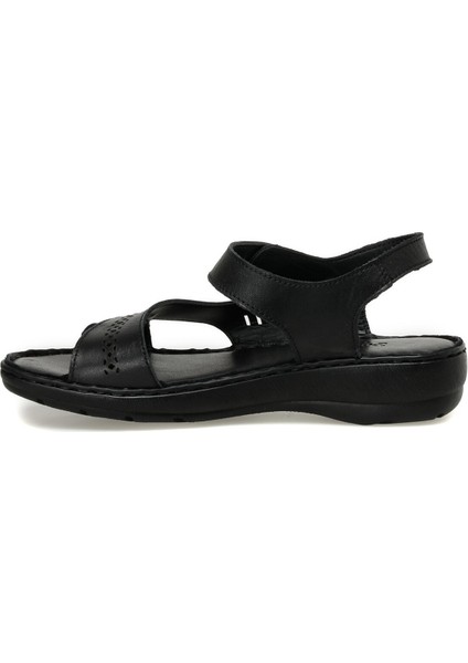161884.Z3FX Siyah Kadın Comfort Sandalet