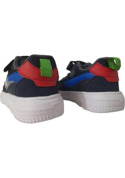 Bestof Lacivert-Beyaz Cırtlı Çocuk Sneaker BEST526322 indirimleri