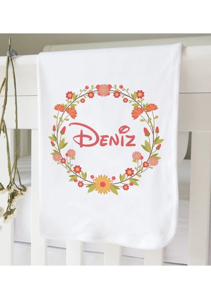 Kişiye Özel Isimli 6 Parça Bebek Body Zıbın Battaniye ve Yastık Hediye Seti, Yeni Doğan Bebek Giyim Hediyesi-8
