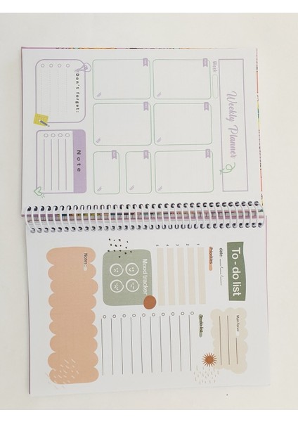 Planner Haftalık ve Aylık Planlayıcı Defter indirimleri