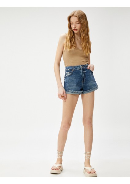 Basic Crop Atlet U Yaka Fitilli