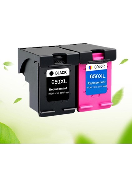 Hp Deskjet 3510 650XL Siyah-Renkli Ithal Muadil Kartuş Seti Siyah 500 Sayfa-Renkli 500 Sayfa