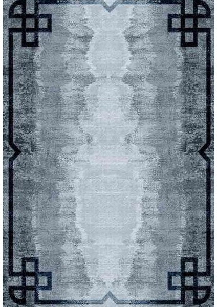 Klasik Salon Halısı Lacivert Gri Yolluk Kaymaz Yuvarlak Oval Kesme Ince Yıkanabilir Halı fiyatları