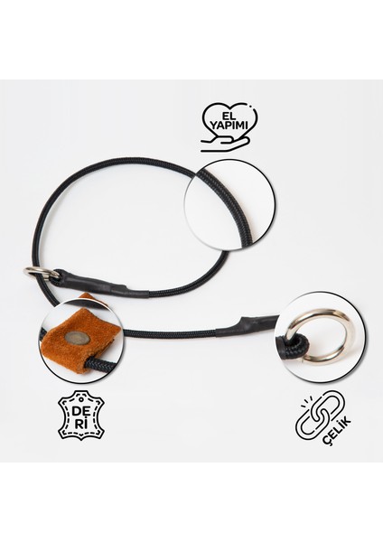 Köpek Eğitim Tasması, Ayarlanabilir Boğma Tasma, Renkli Köpek Tasması 55 cm fiyatları