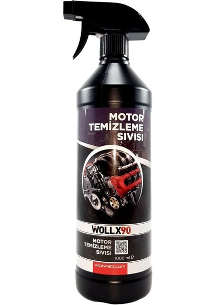 WOLLX90 Motor Temizleyici Yağlı & Çamurlu Yüzeylerde Temizlik Sprey 1000ML