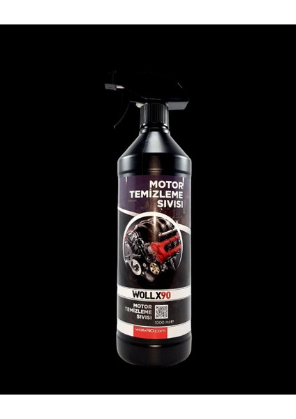 WOLLX90 Motor Temizleyici Yağlı & Çamurlu Yüzeylerde Temizlik Sprey 1000ML