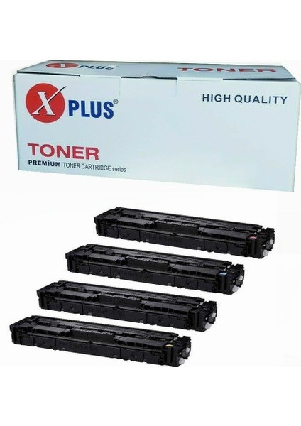 Canon I-Sensys MF-655CDW CRG-067 Ithal 4 Renk Muadil Toner Seti Chipli  1.350 Sayfa
