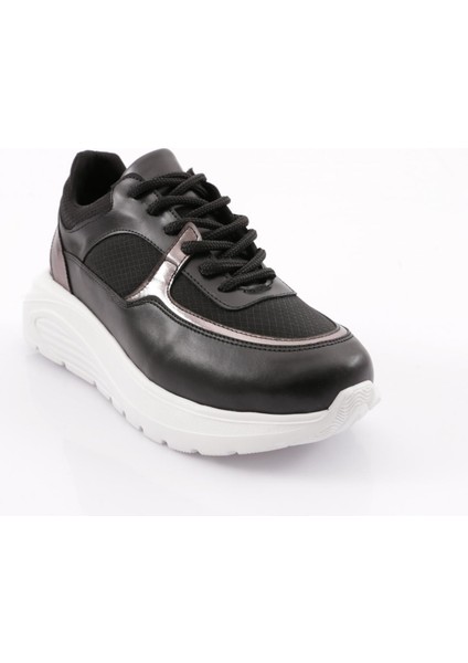 ES868 Kadın Kalin Taban File Detayli Sneakers Ayakkabı fiyatları