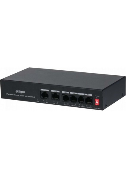 PFS3006-4ET-36 6 Port 10/100 4 Poe 2 Fe Uplink Switch