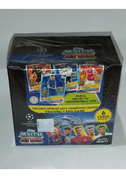 Champions League 2016 - 2017 50 Paketli Box