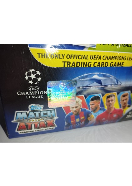 Champions League 2016 - 2017 50 Paketli Box